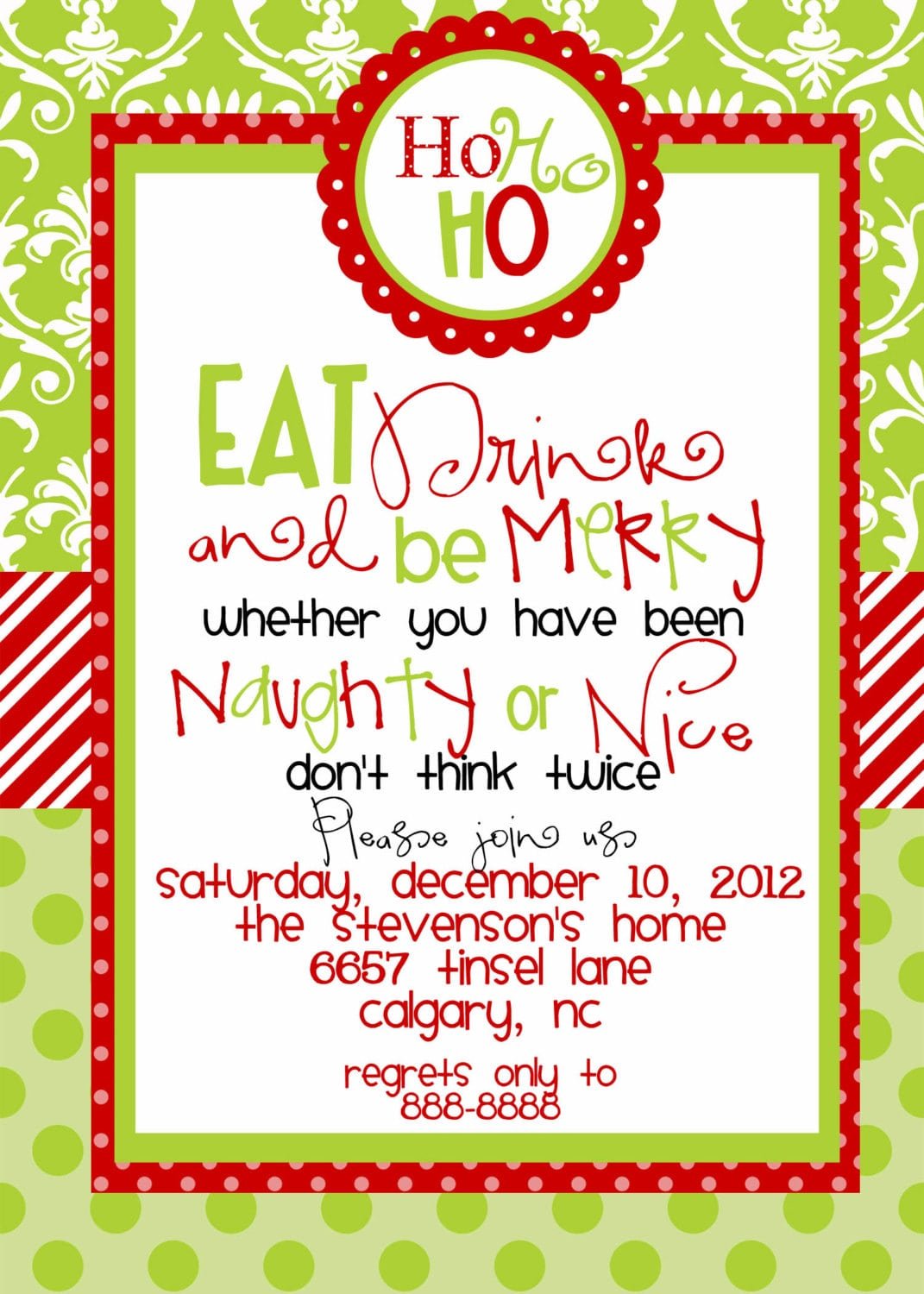 Holiday Party Invitation Wording â Gangcraft Net